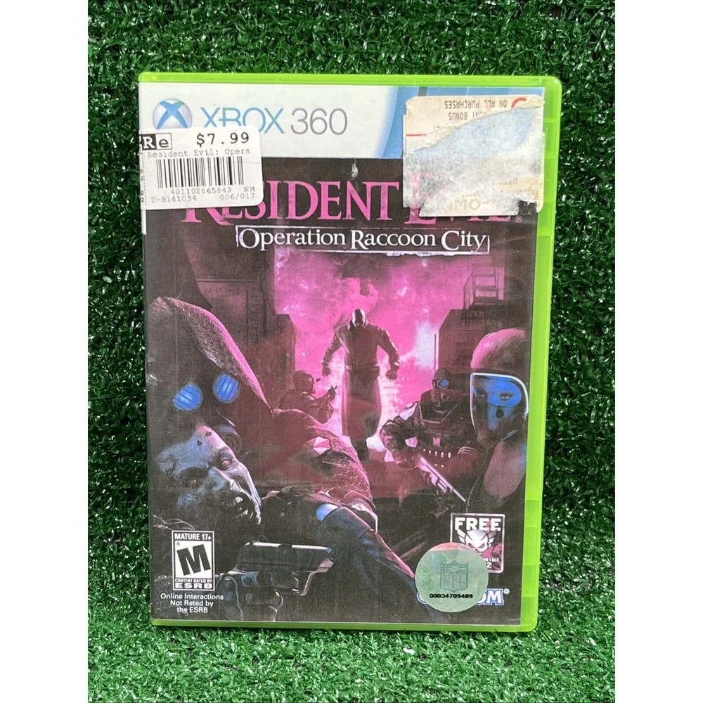 Resident‎ Evil Operation Raccoon City Microsoft Xbox 360 2012 No Manual